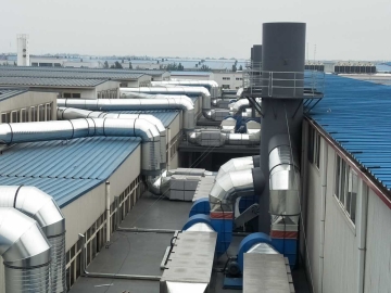 硫化車間廢氣處理案例
